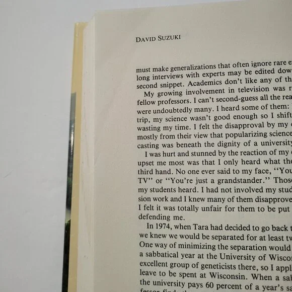 1987 Metamorphosis: Stages in Life By David Suzuki [Autographed] Book -H… - Picture 8 of 10